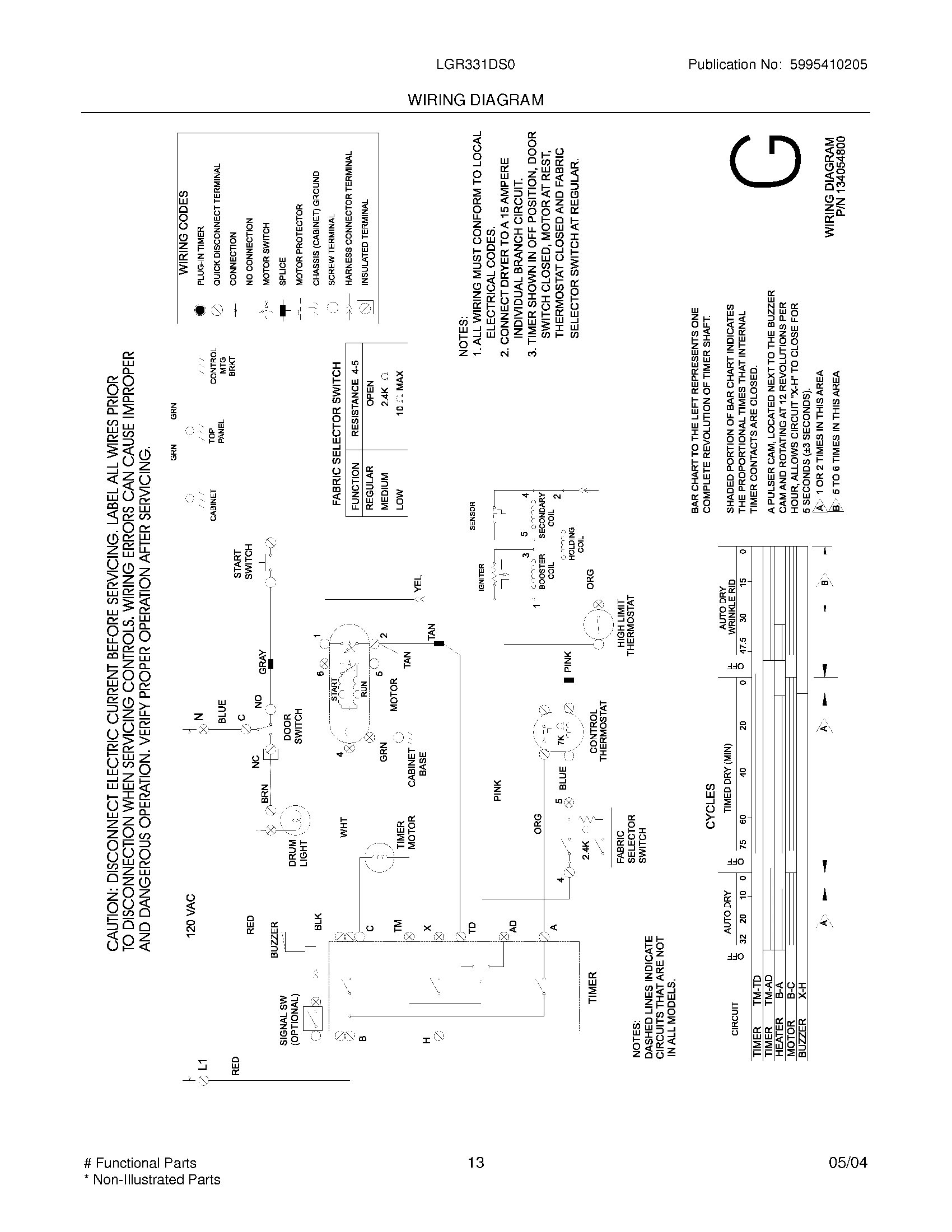 13 - WIRING DIAGRAM