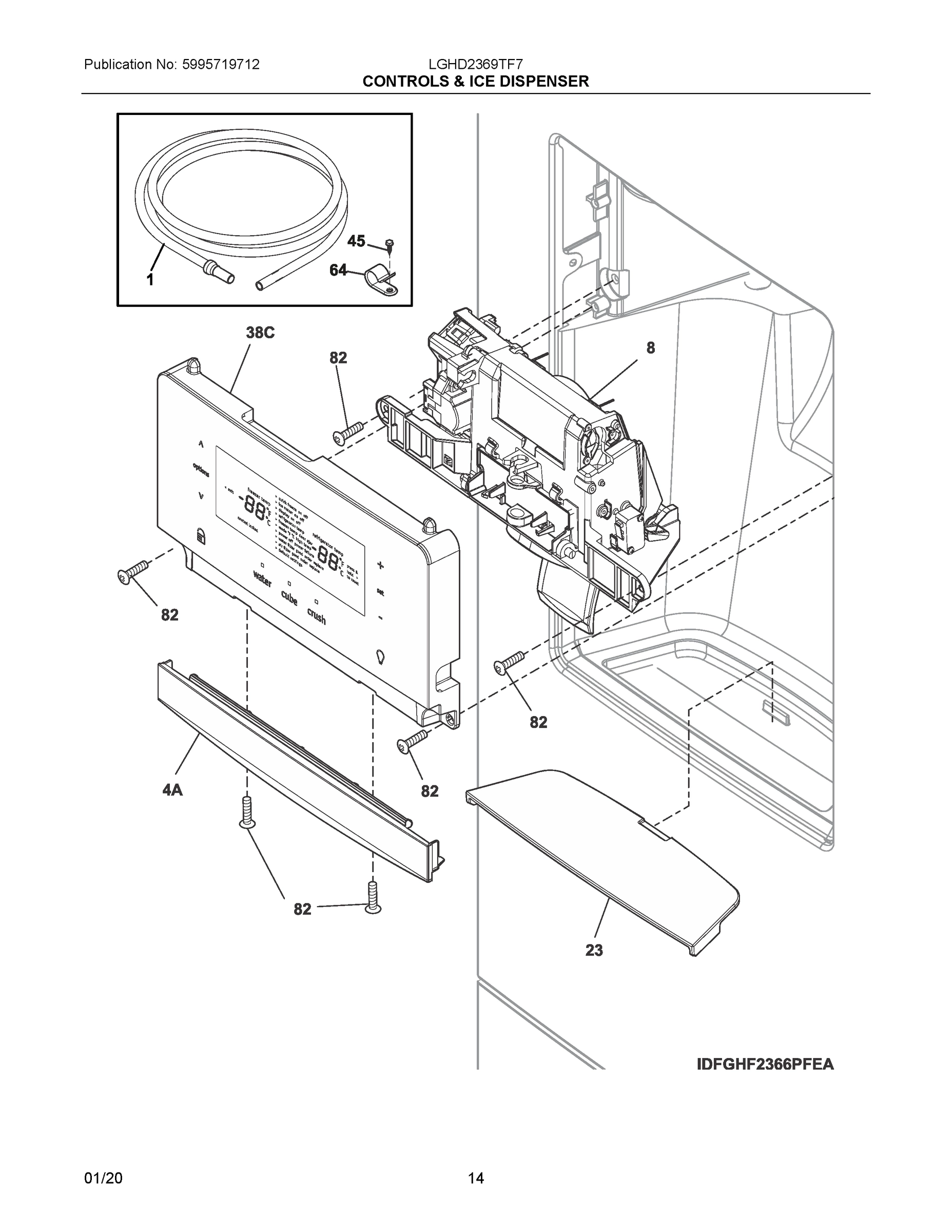 07 - CONTROLS & ICE DISPENSER