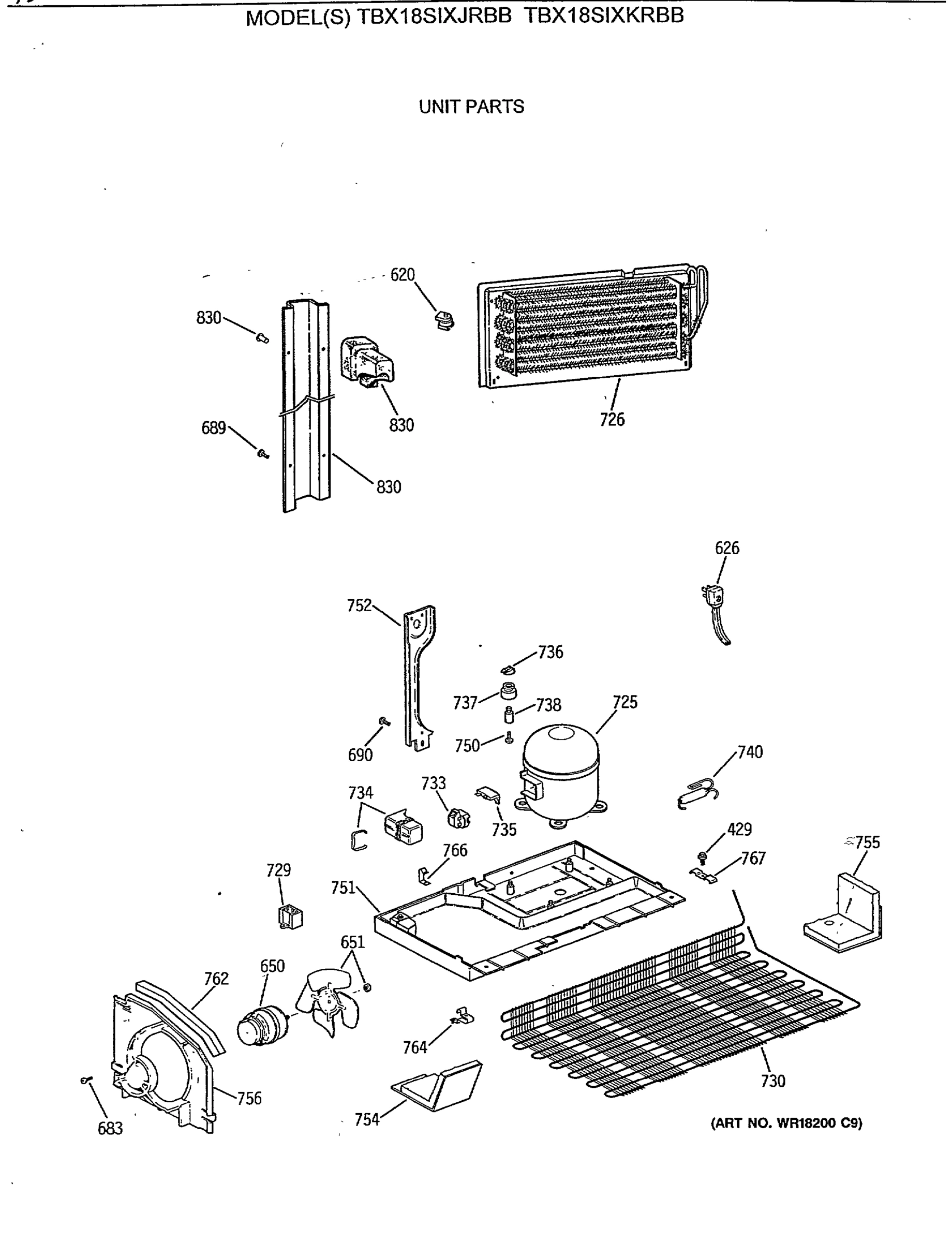 UNIT PARTS