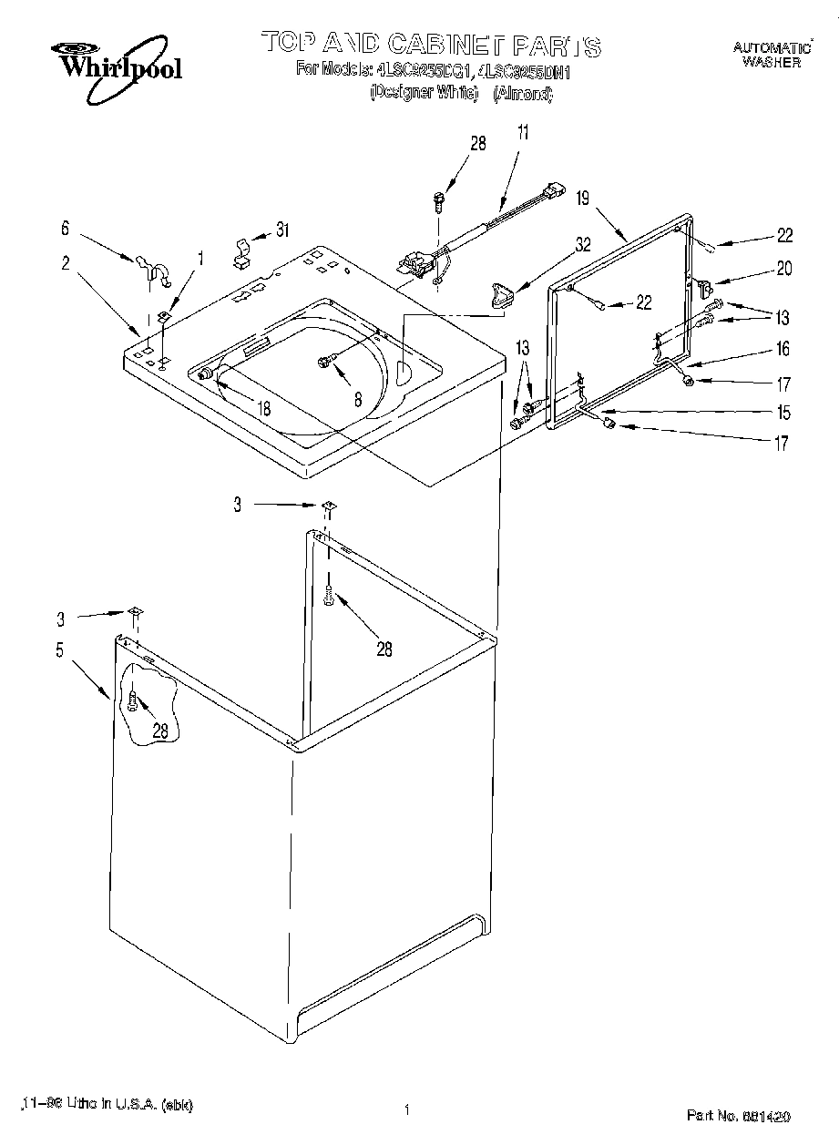 01 - TOP & CABINET