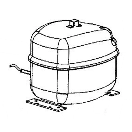 WR87X32538 GE Compressor