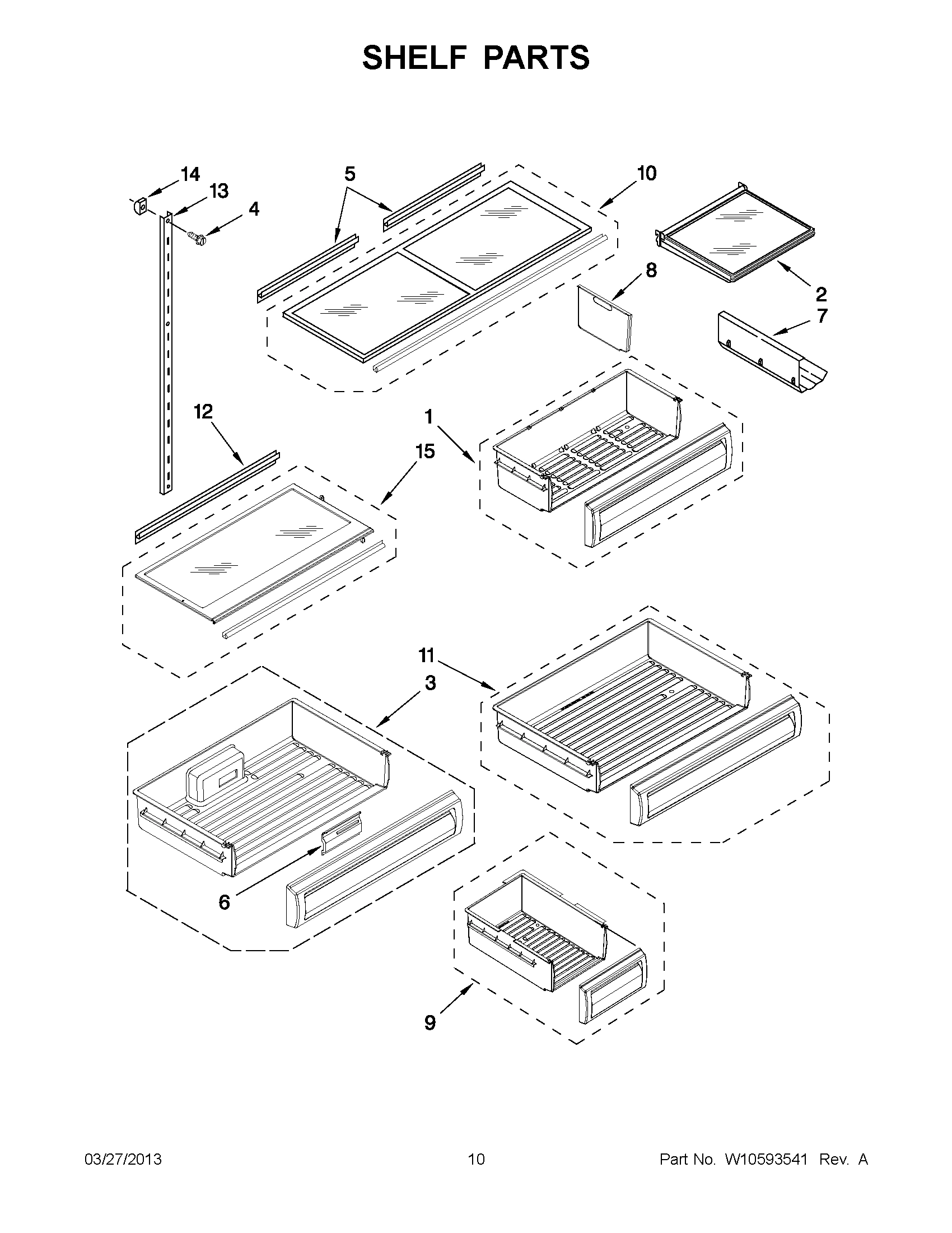 05 - SHELF PARTS
