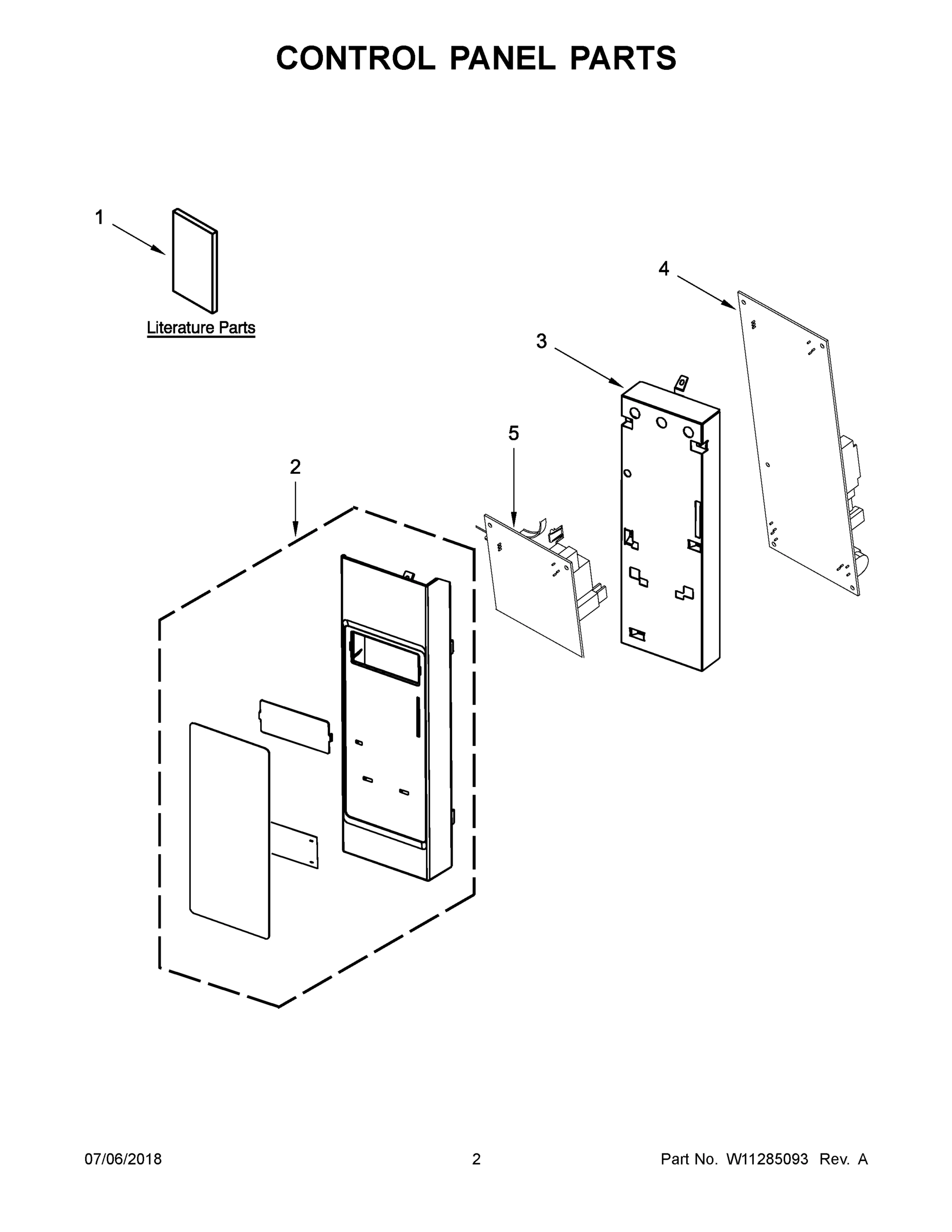 02 - CONTROL PANEL PARTS