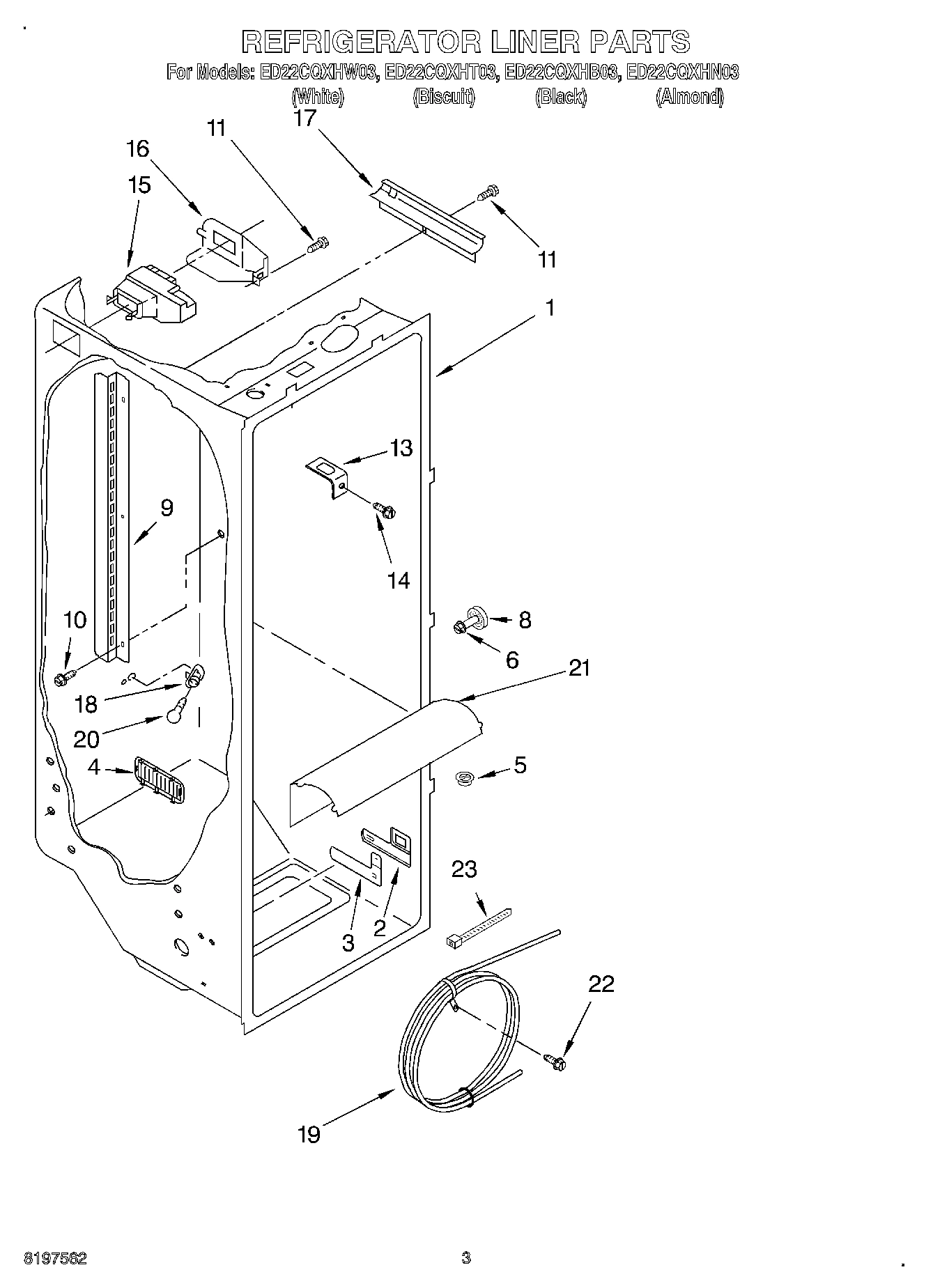 02 - REFRIGERATOR LINER