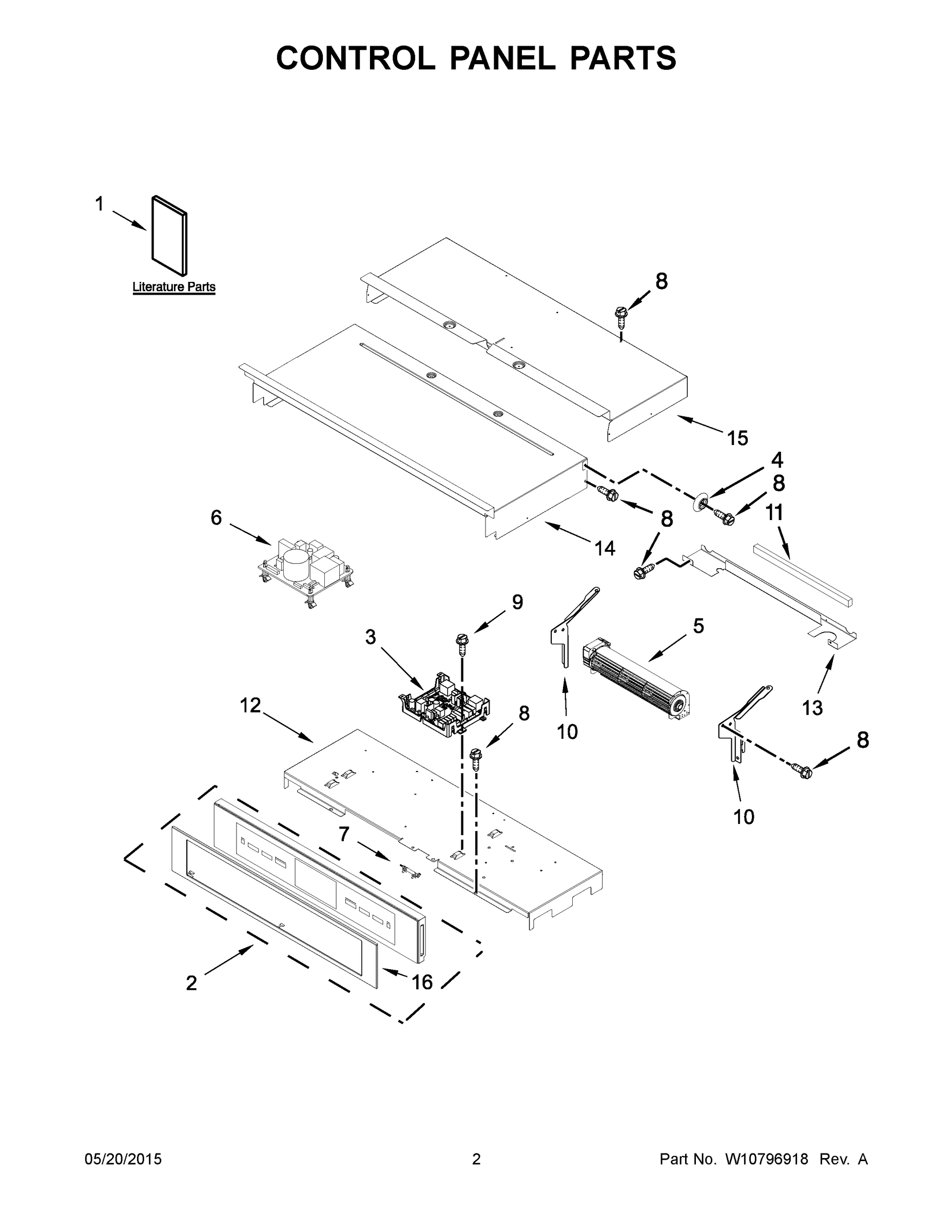 02 - CONTROL PANEL PARTS