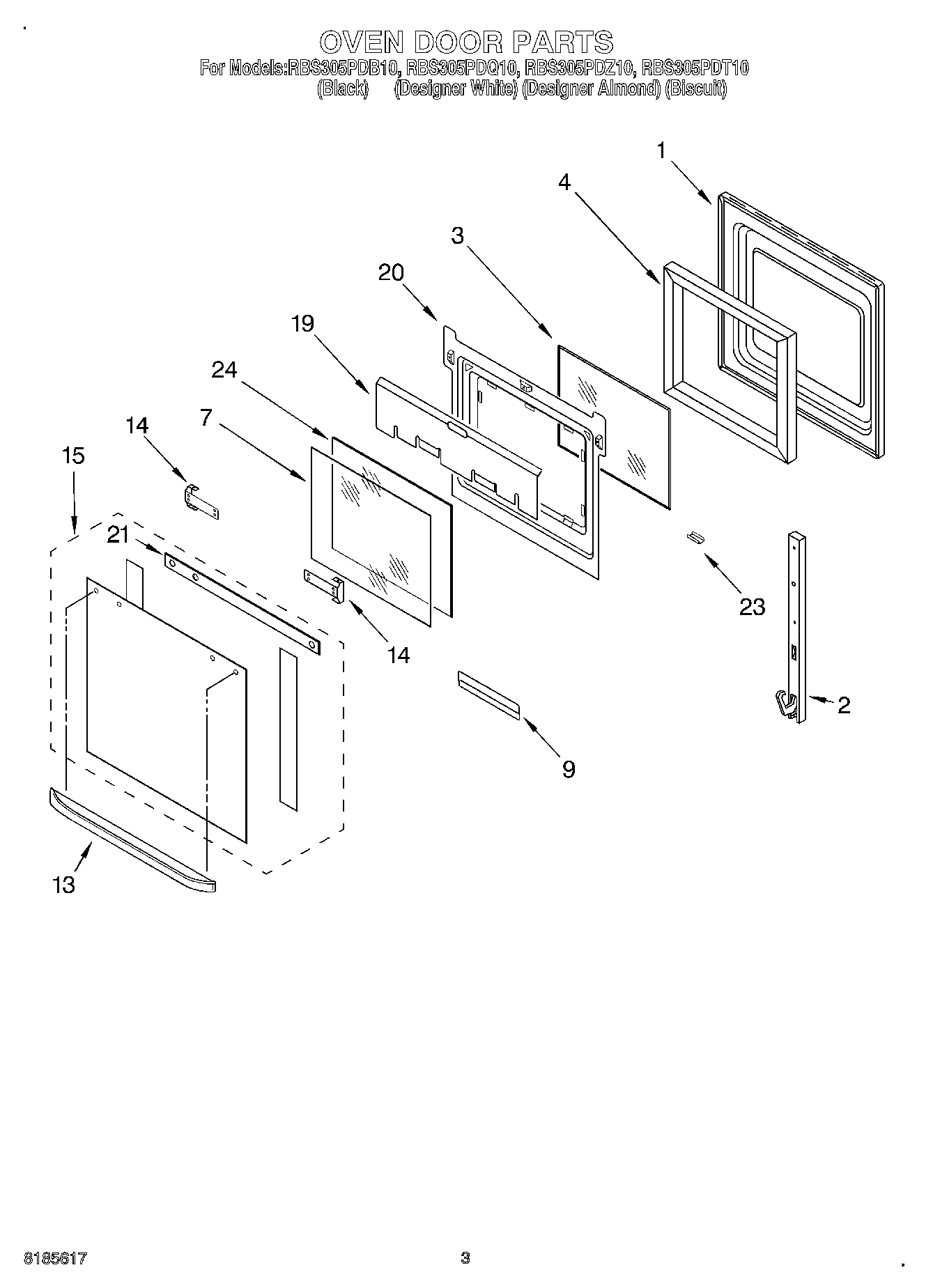 02 - OVEN DOOR
