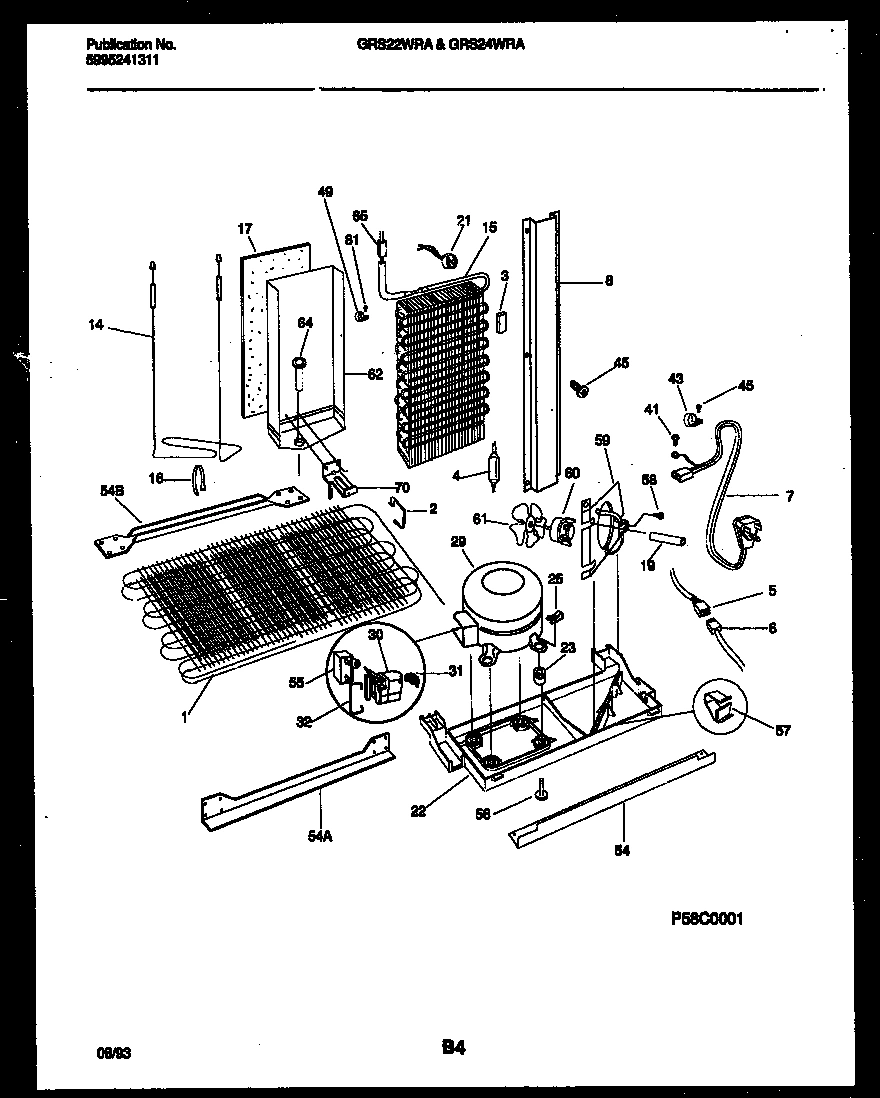 10 - SYSTEM AND AUTOMATIC DEFROST PARTS