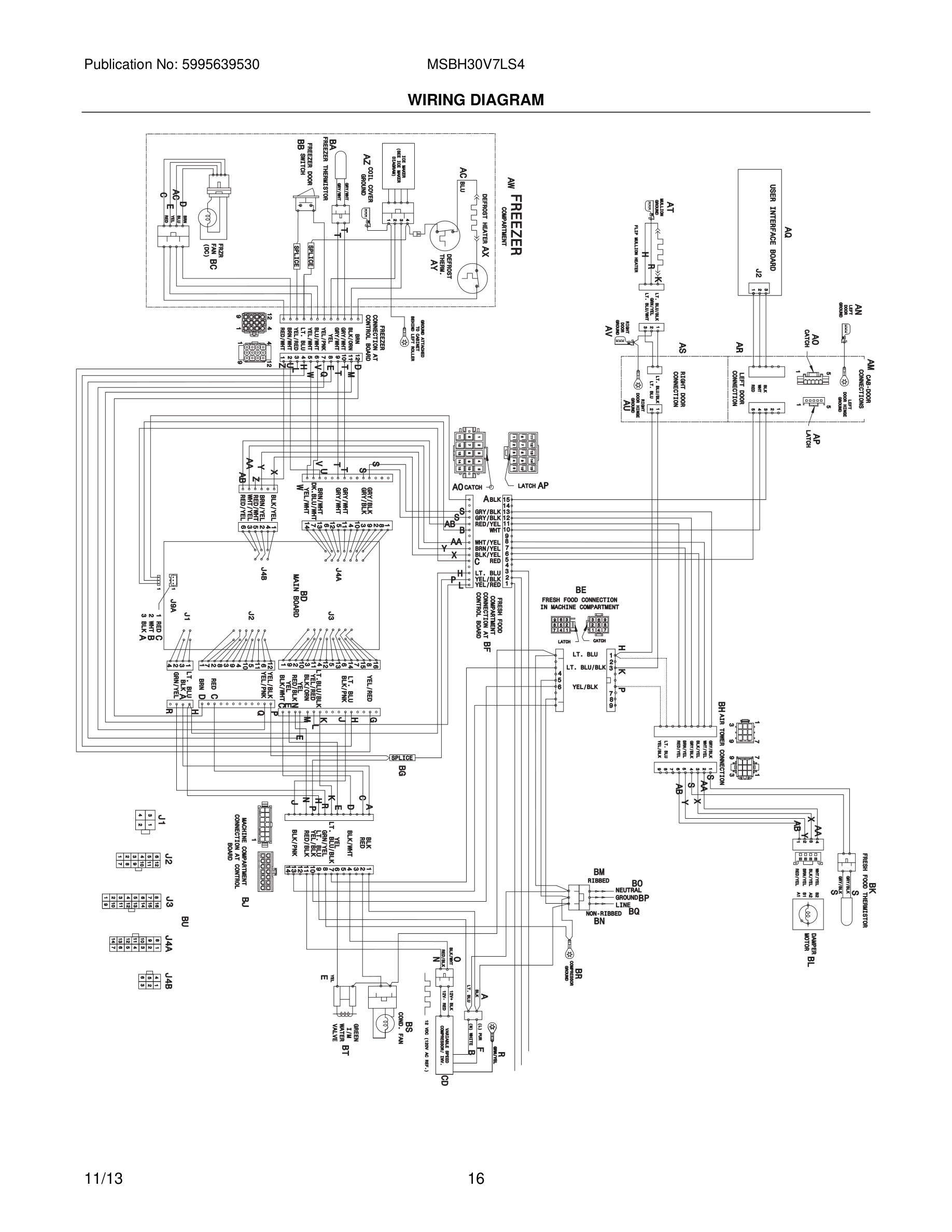 16 - WIRING DIAGRAM