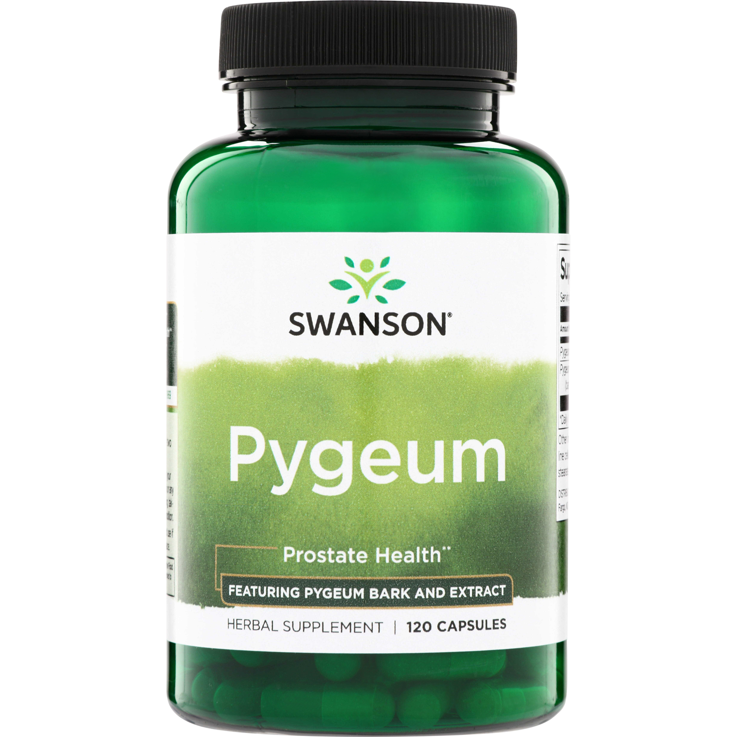 Swanson Vitamins Pygeum - Featuring Bark and Extract Vitamin | 120 Caps | Prostate Health