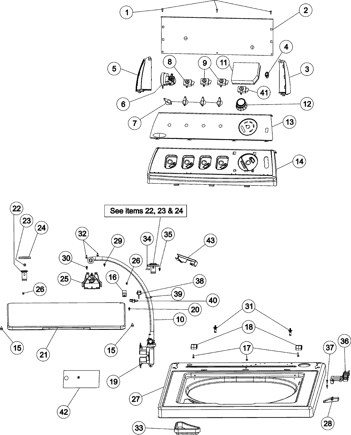 03 - CONTROL PANEL & TOP