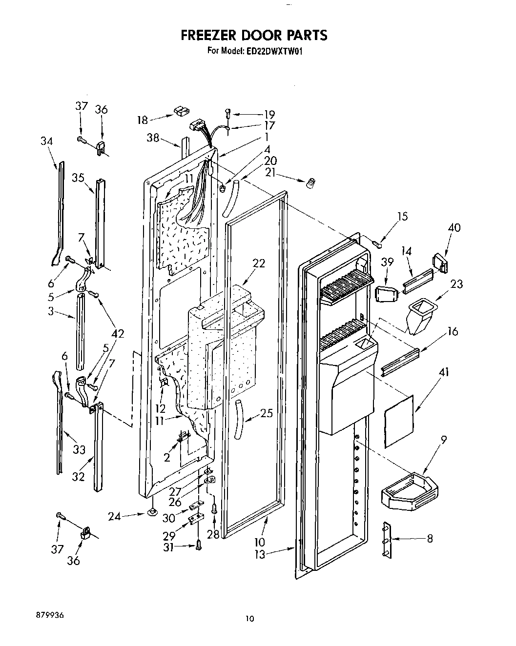 08 - FREEZER DOOR