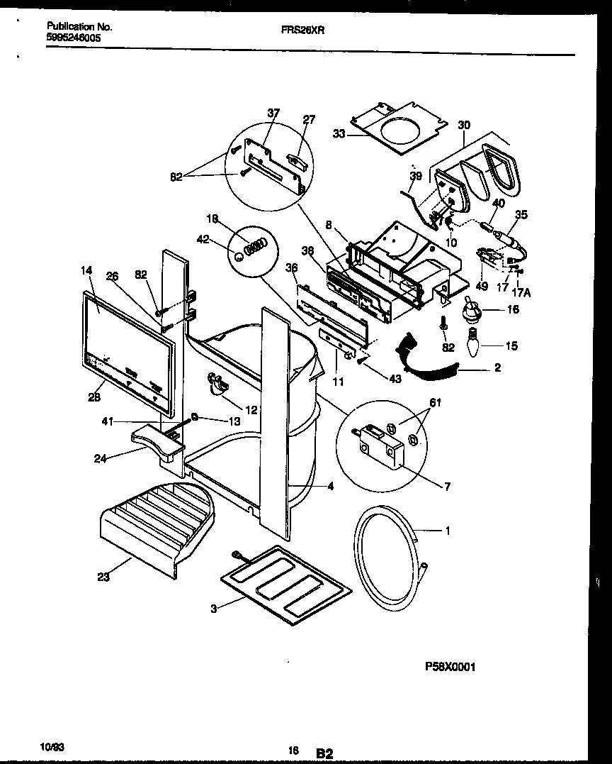 09 - ICE DOOR, DISPENSER AND WATER TANKS