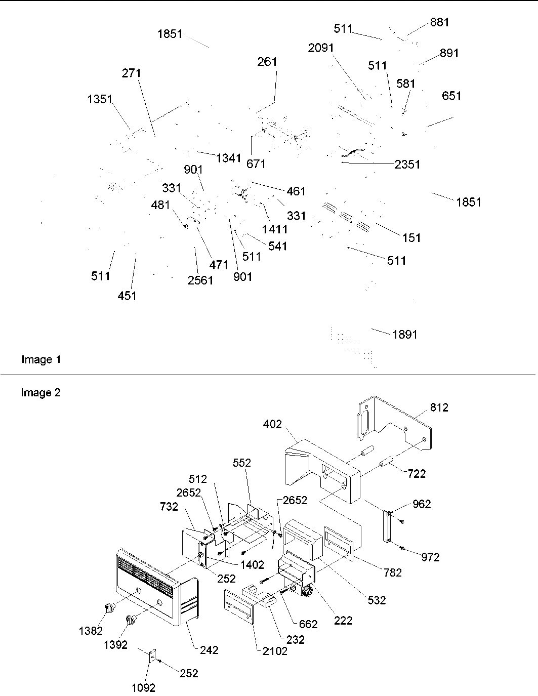 10 - Ice Maker/Control Assy
