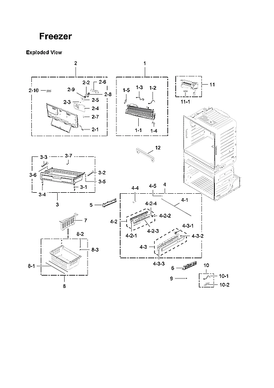 FREEZER PARTS
