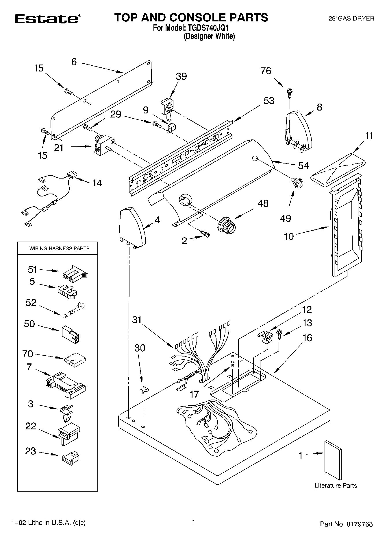 01 - TOP AND CONSOLE, LITERATURE