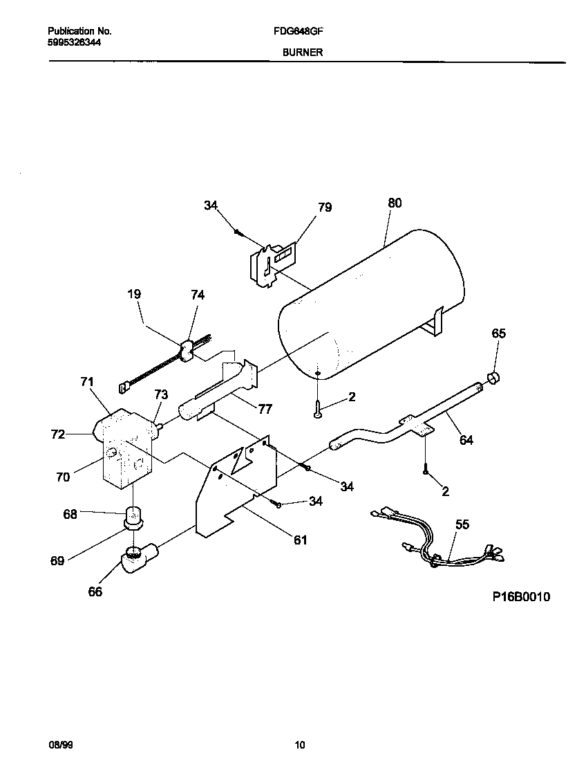 06 - P16B0010 BURNER,VALVE
