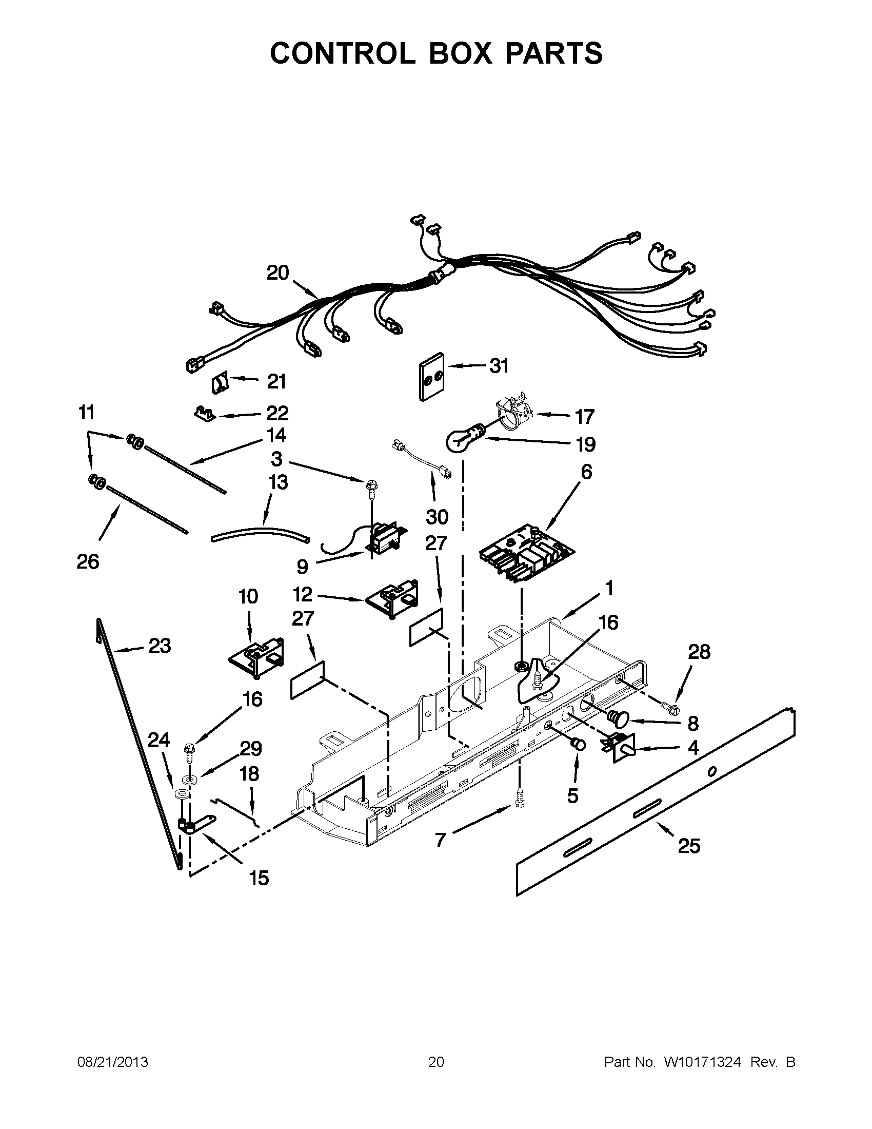 11 - CONTROL BOX PARTS