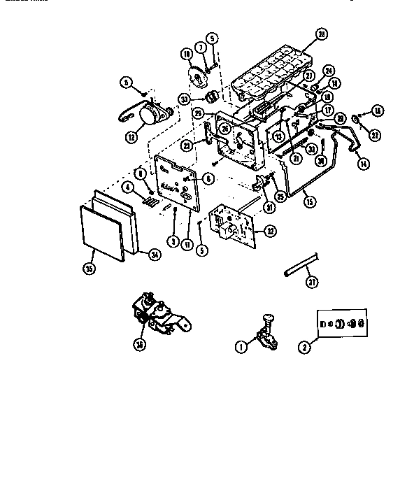 10 - ICE MAKER PARTS