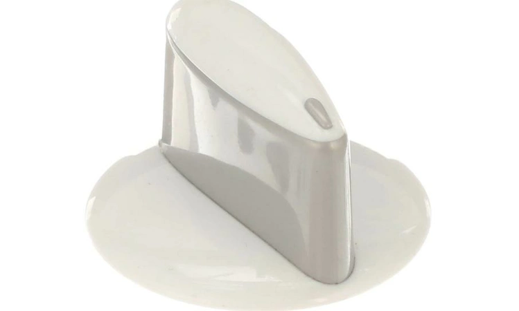 74008950 Whirlpool Knob White/Chrome