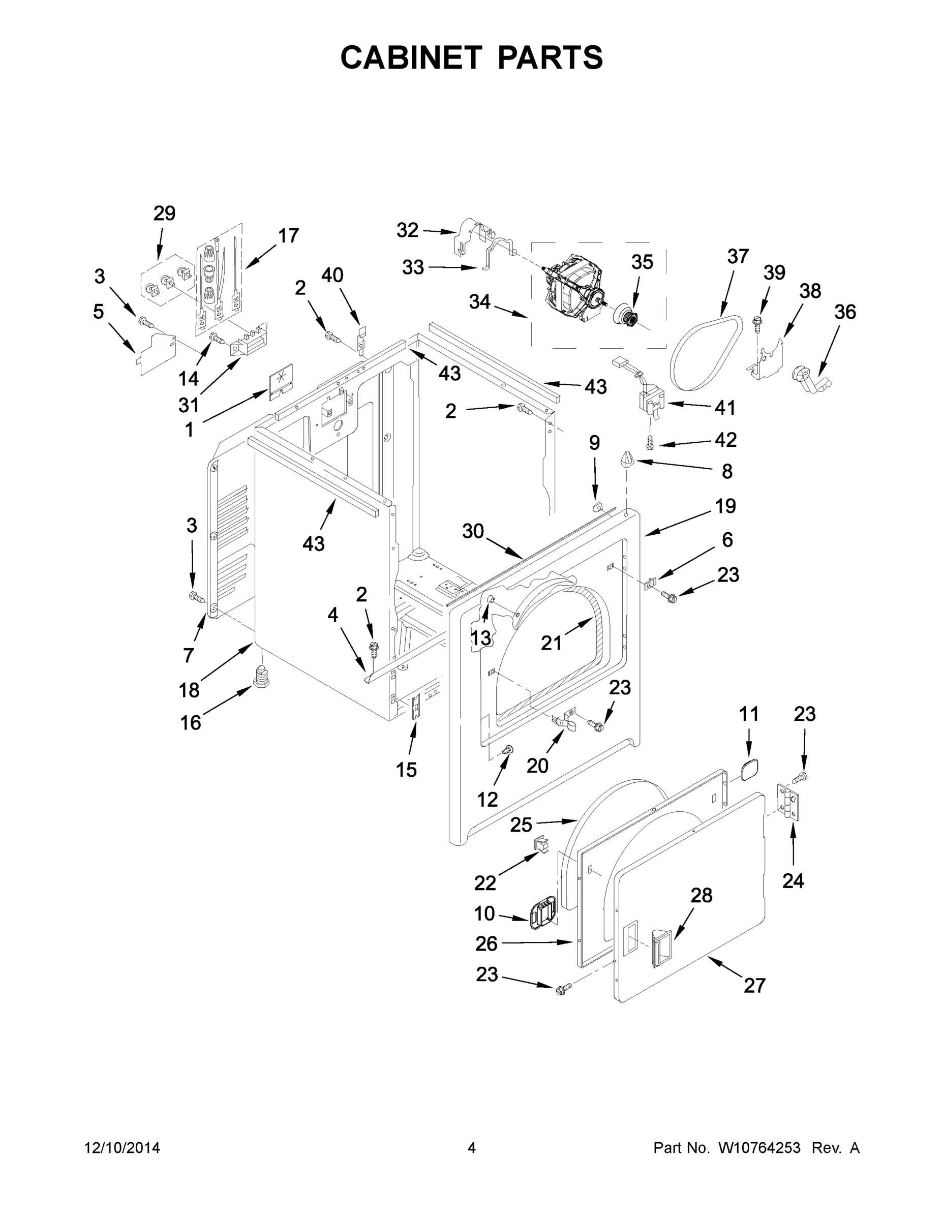 03 - CABINET PARTS