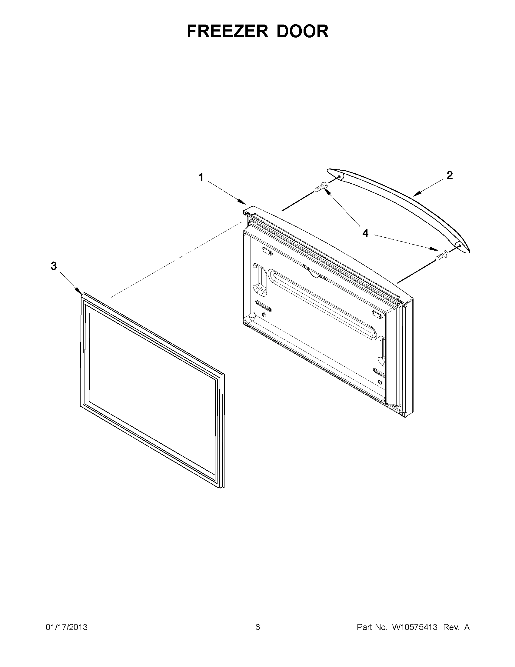 03 - FREEZER DOOR