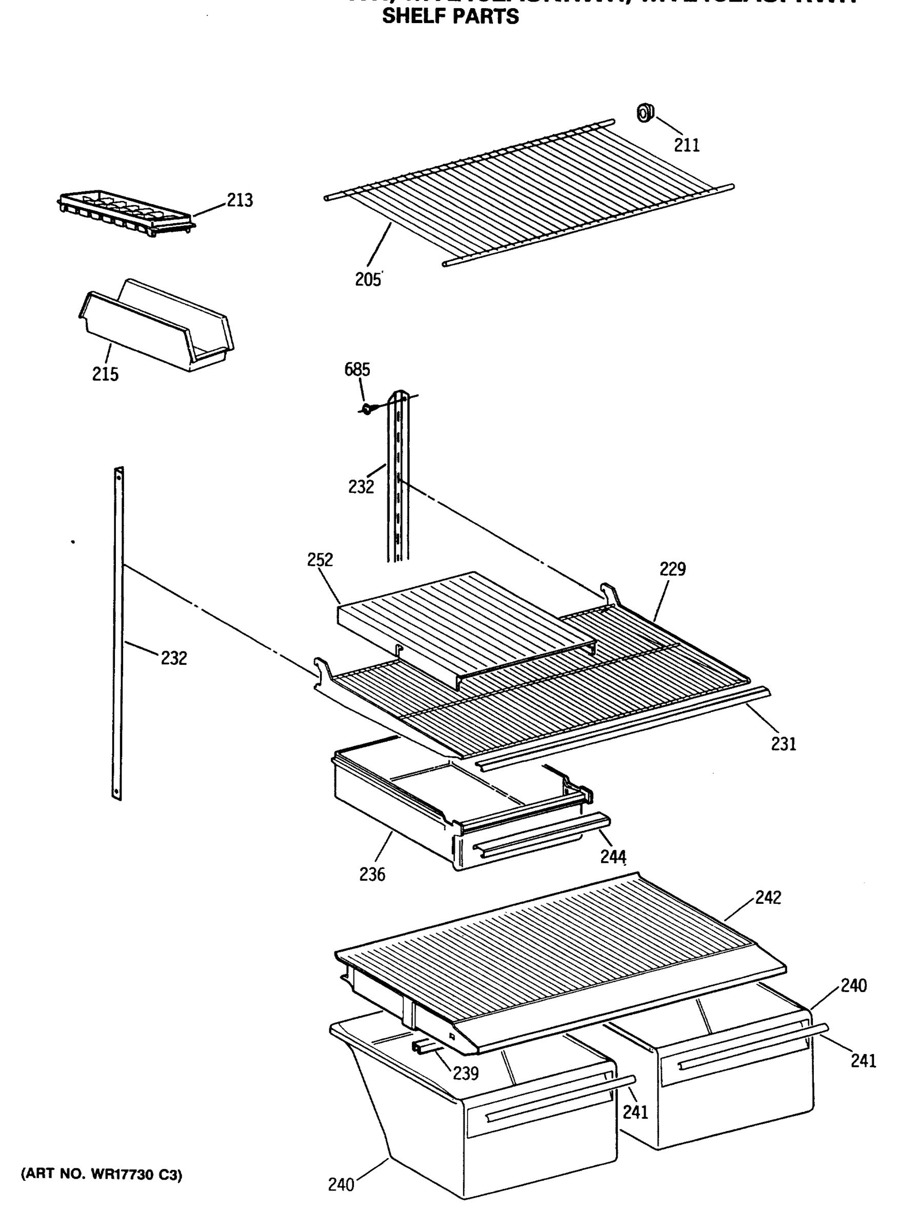SHELF PARTS