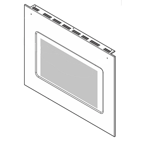 5304510986 Frigidaire Door Glass Assembly