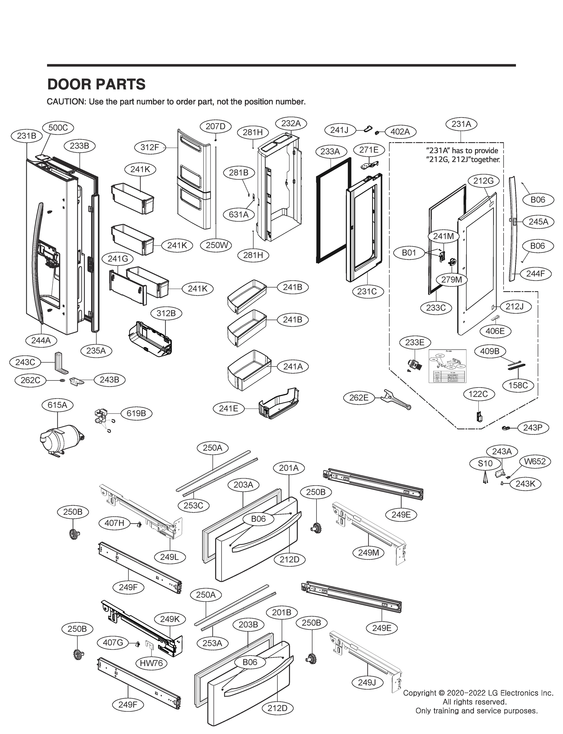DOOR PARTS