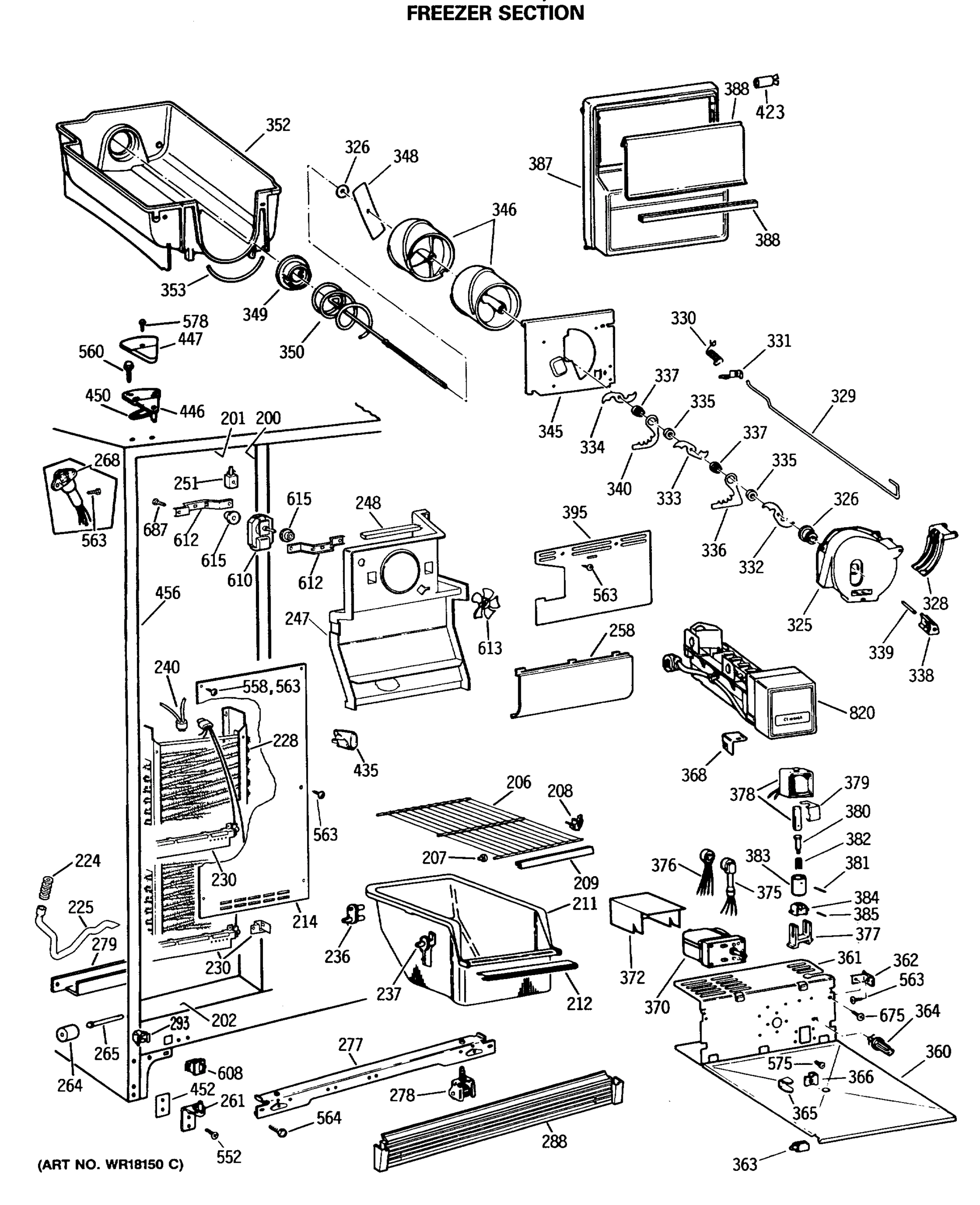 FREEZER SECTION
