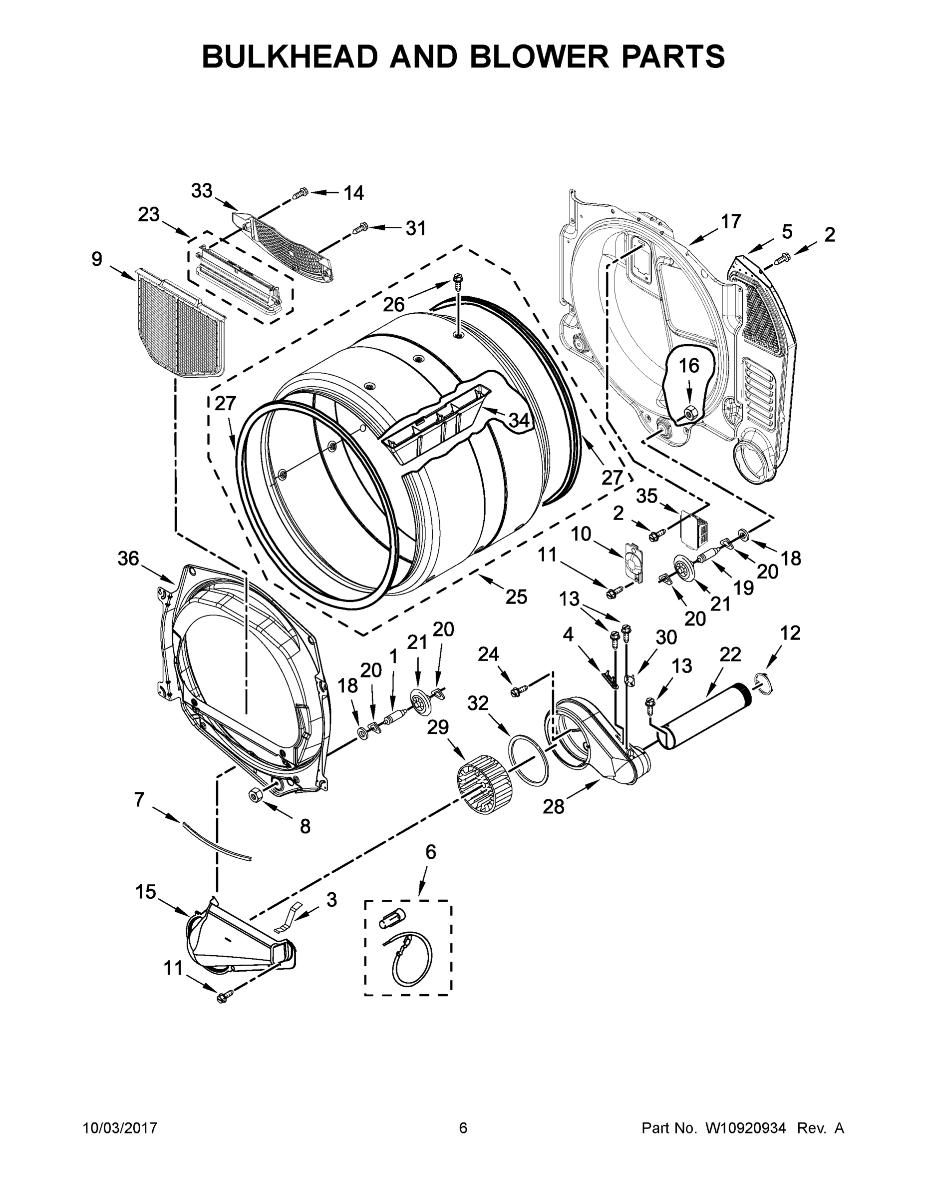 04 - BULKHEAD AND BLOWER PARTS