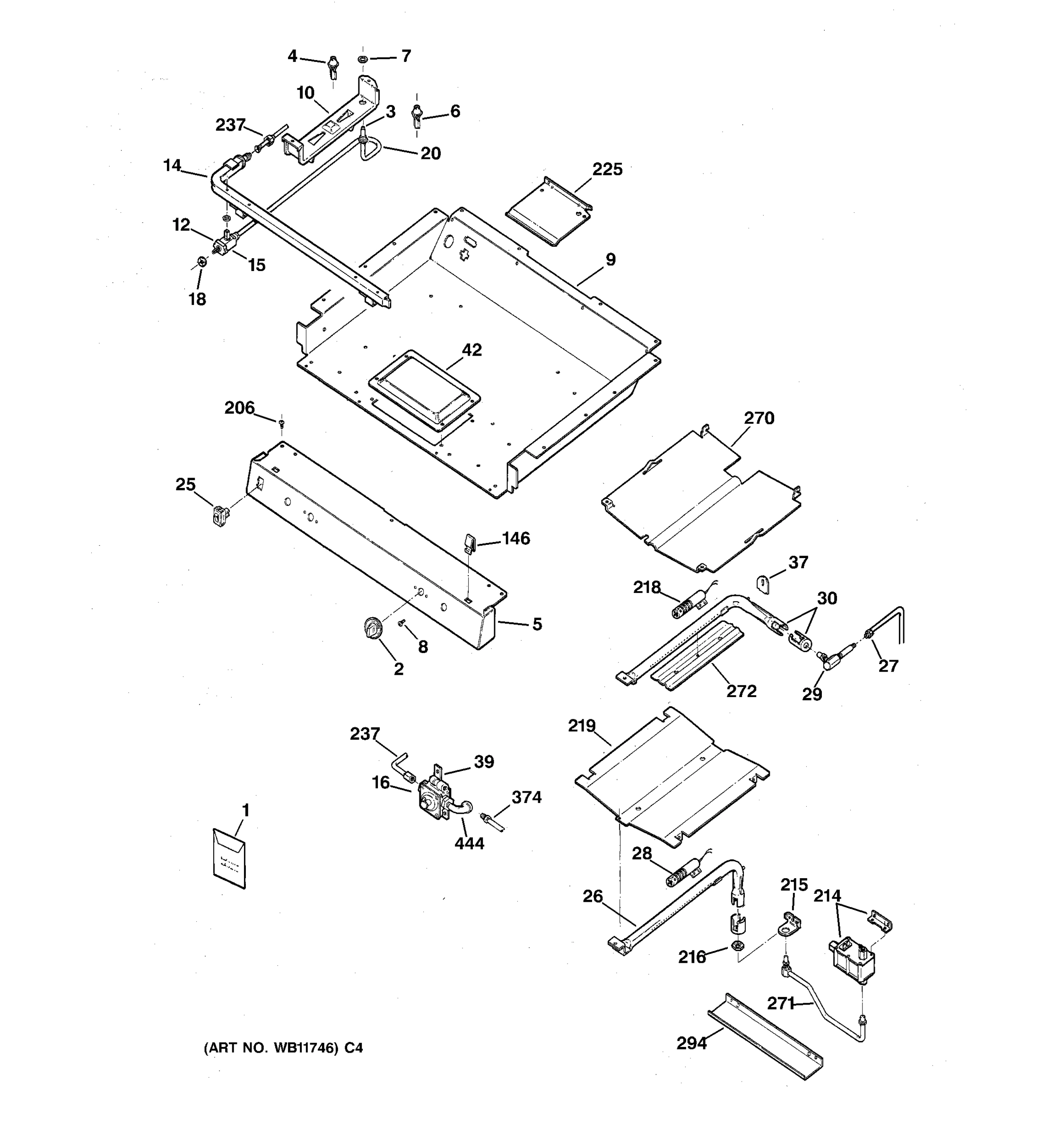 GAS & BURNER PARTS
