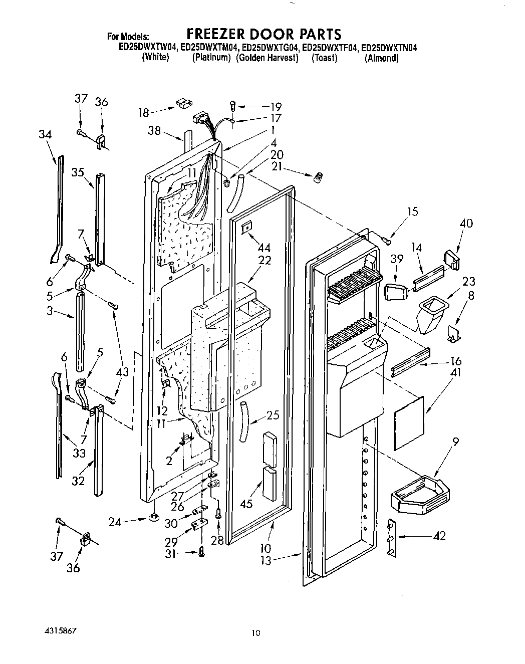 08 - FREEZER DOOR