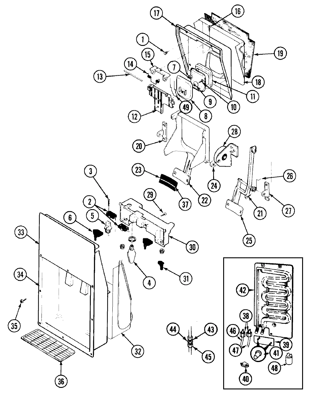 05 - ICE & WATER DISPENSER