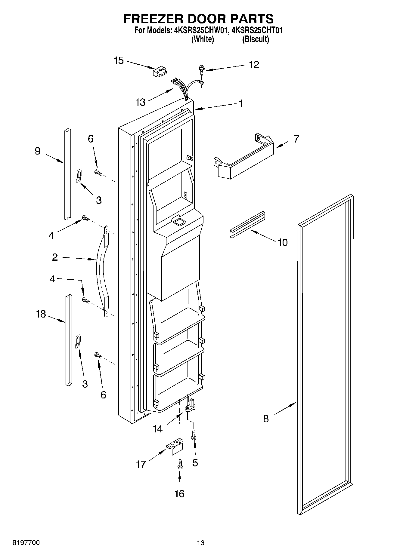 08 - FREEZER DOOR