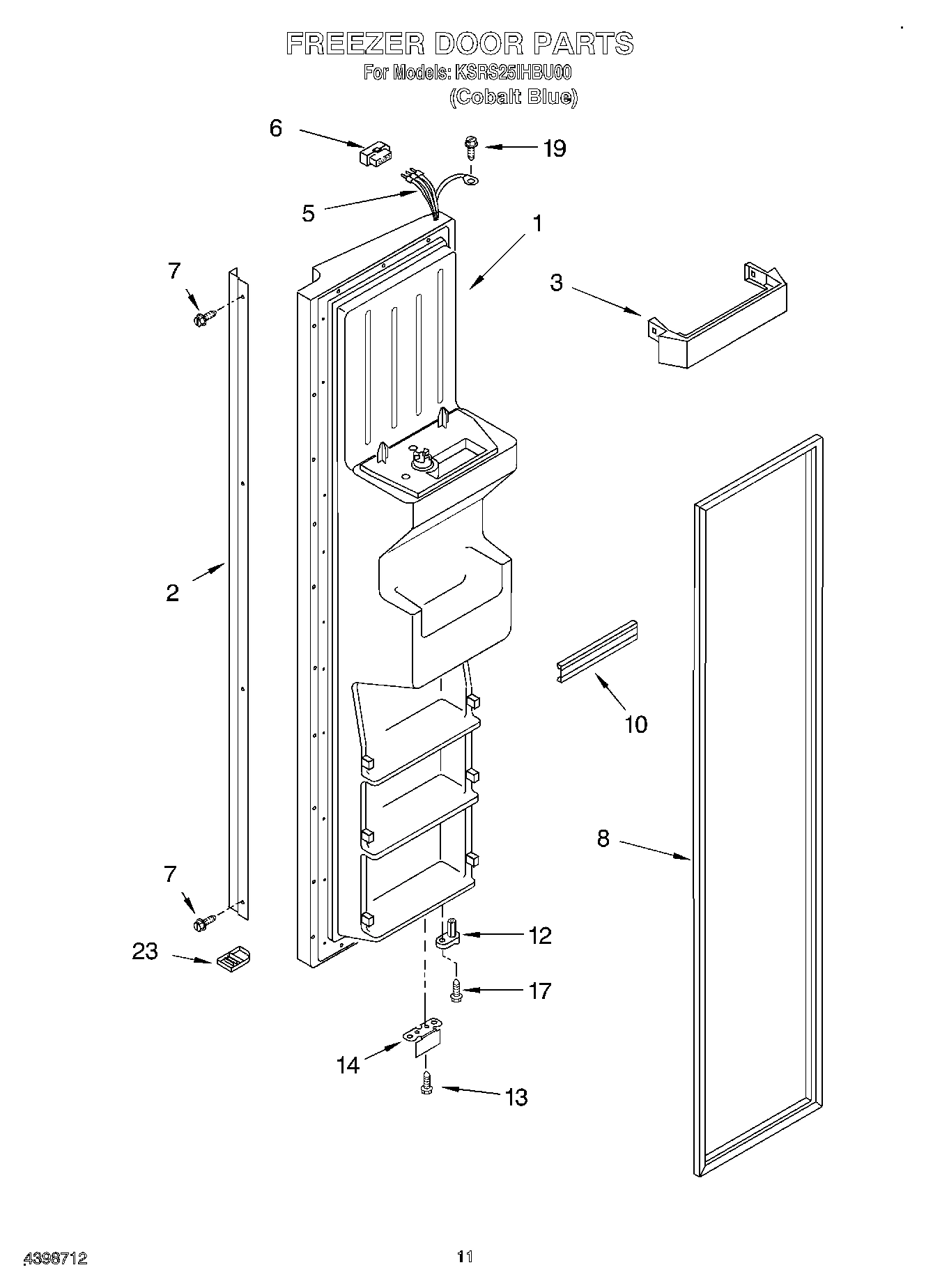 07 - FREEZER DOOR