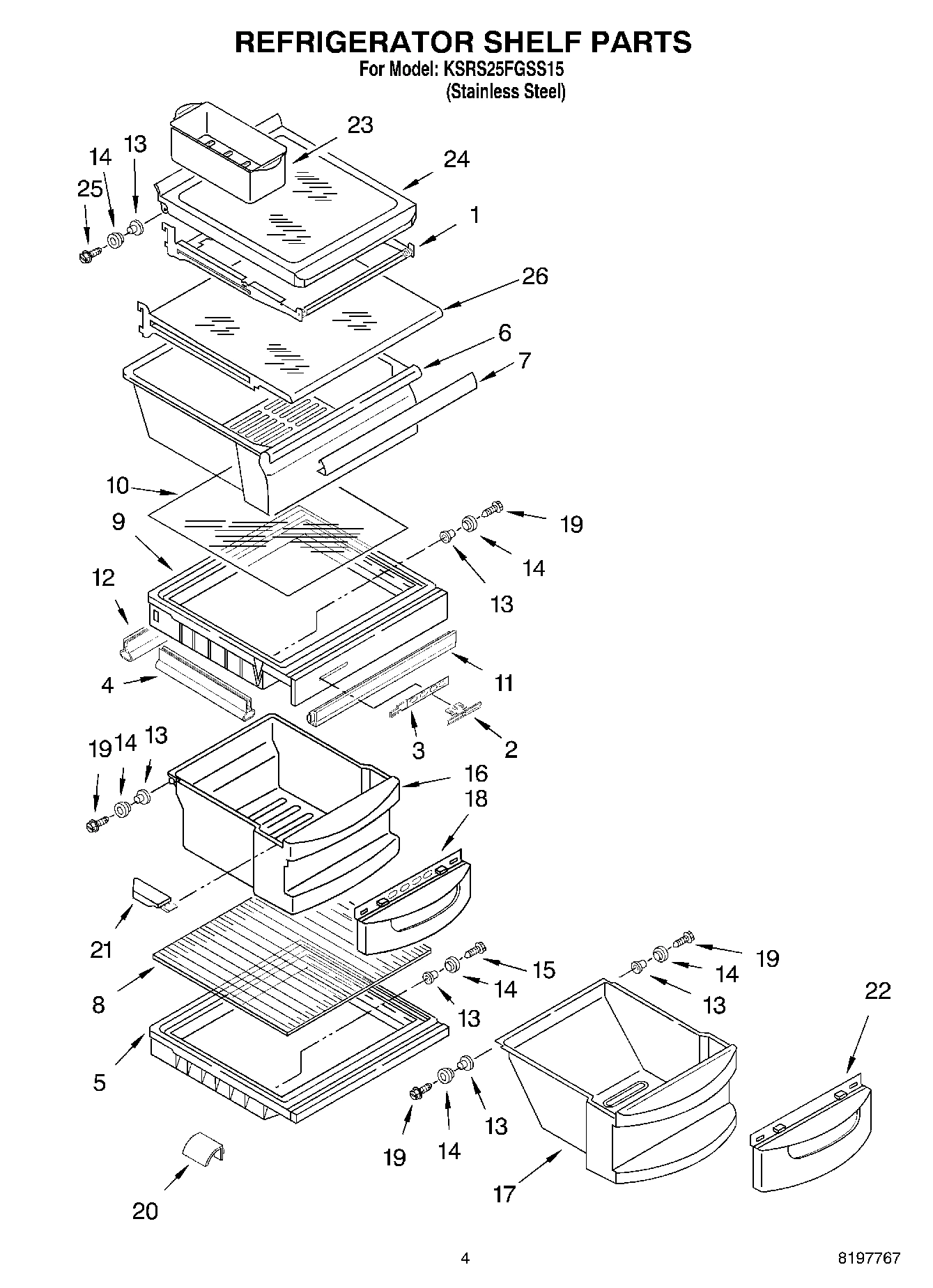 03 - REFRIGERATOR SHELF