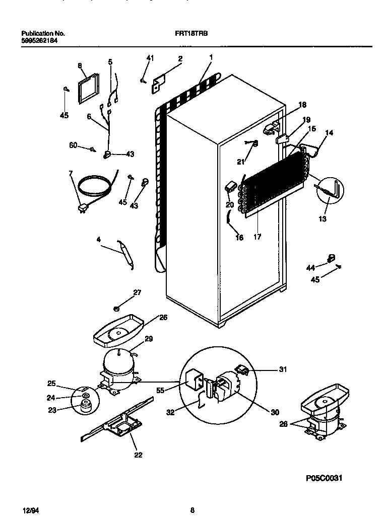 05 - COMPRESSOR, CONDENSER, EVAPORATOR