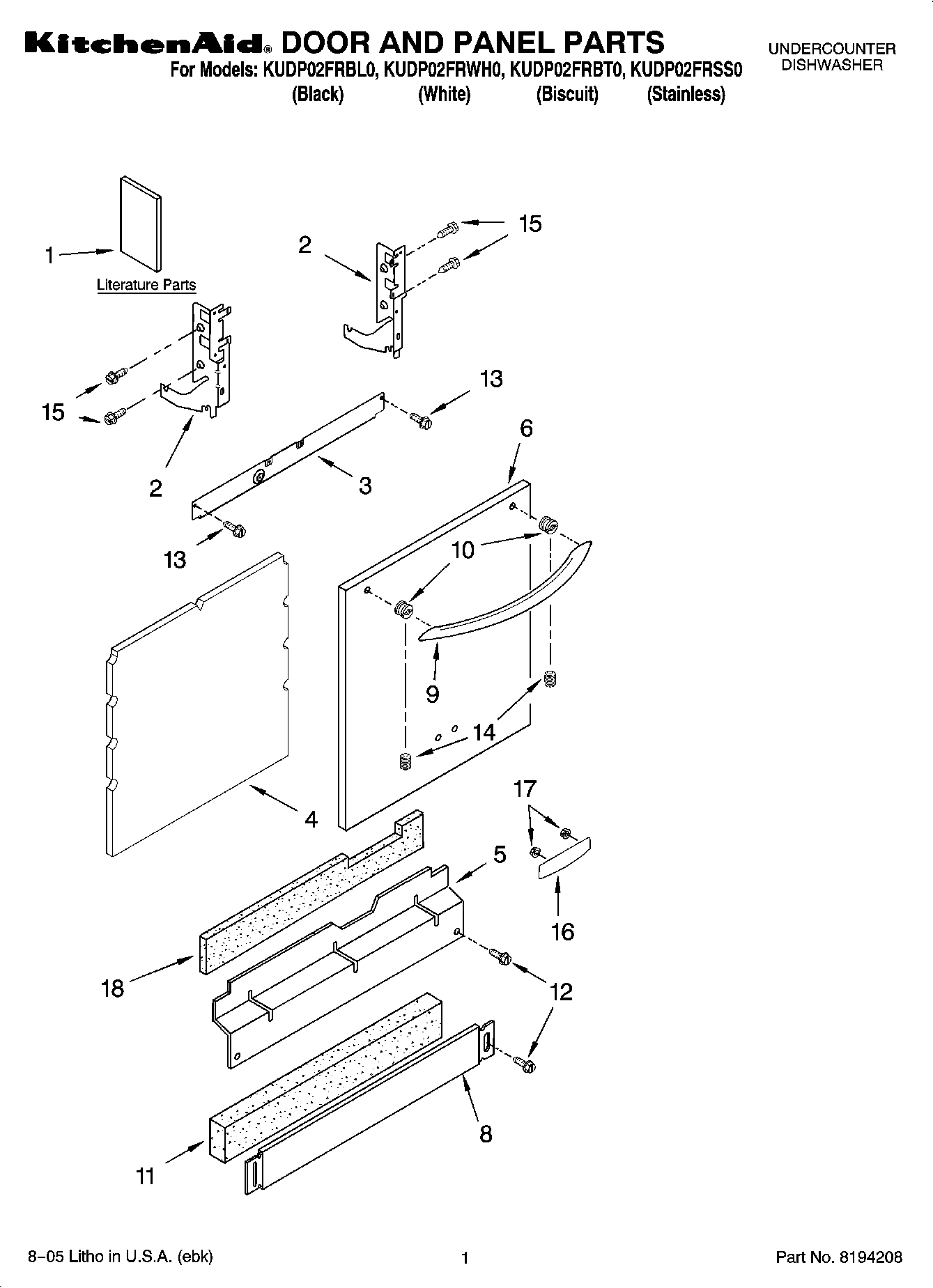 01 - DOOR AND PANEL PARTS