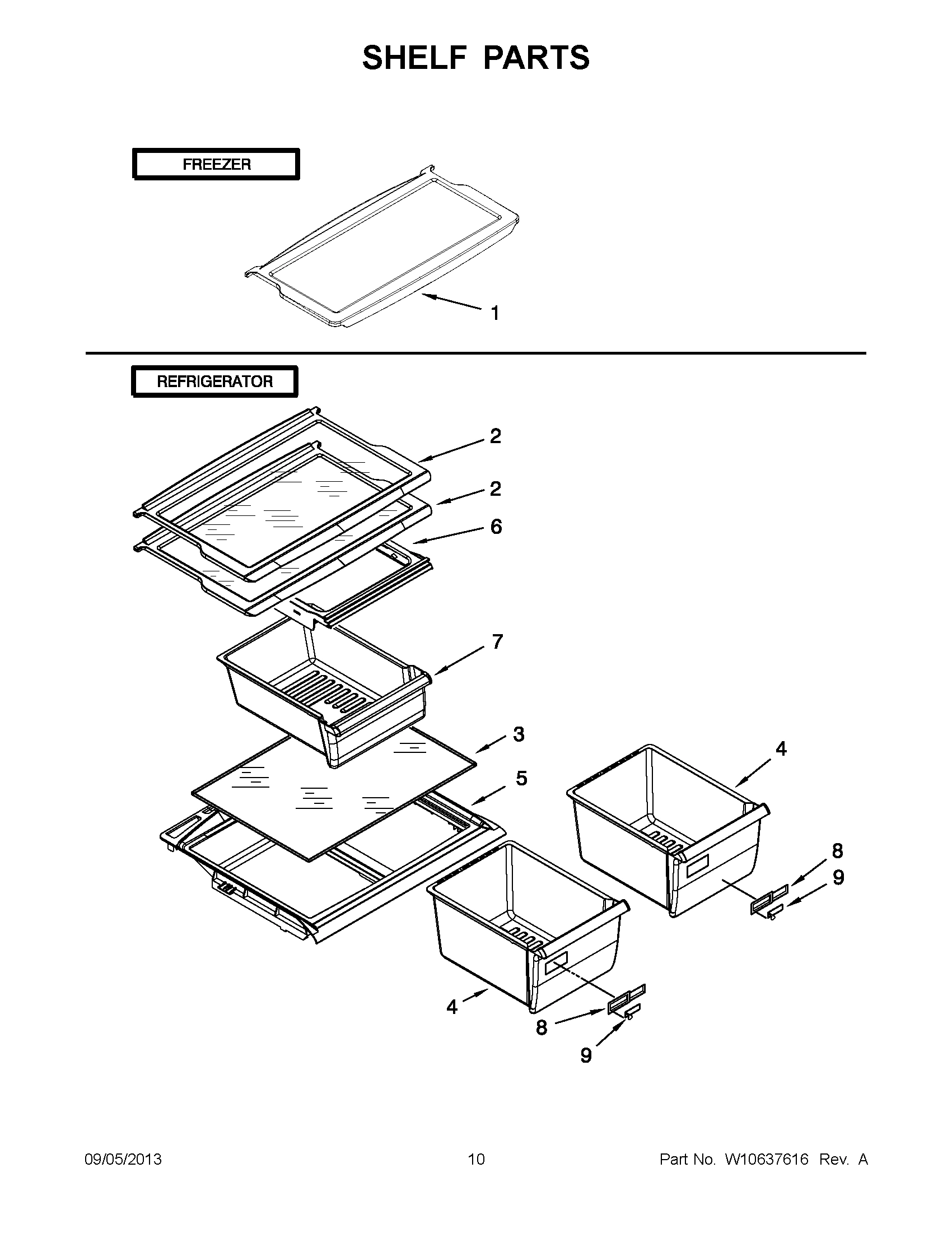 06 - SHELF PARTS
