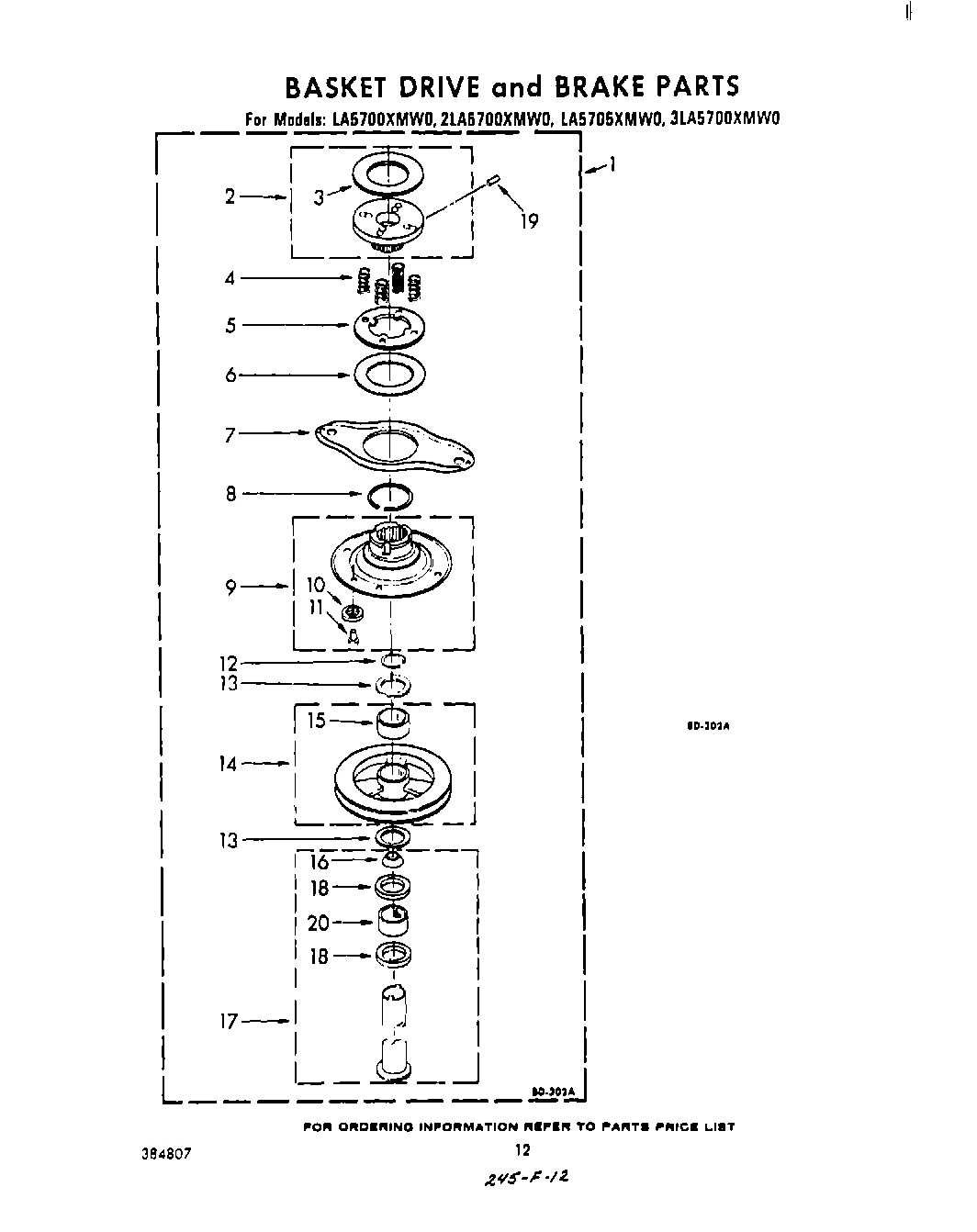 09 - BASKET DRIVE AND BRAKE