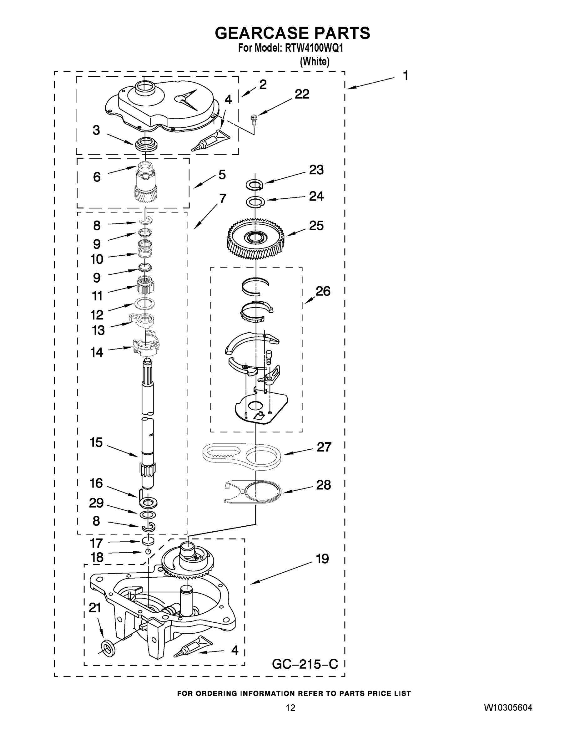 08 - GEARCASE PARTS