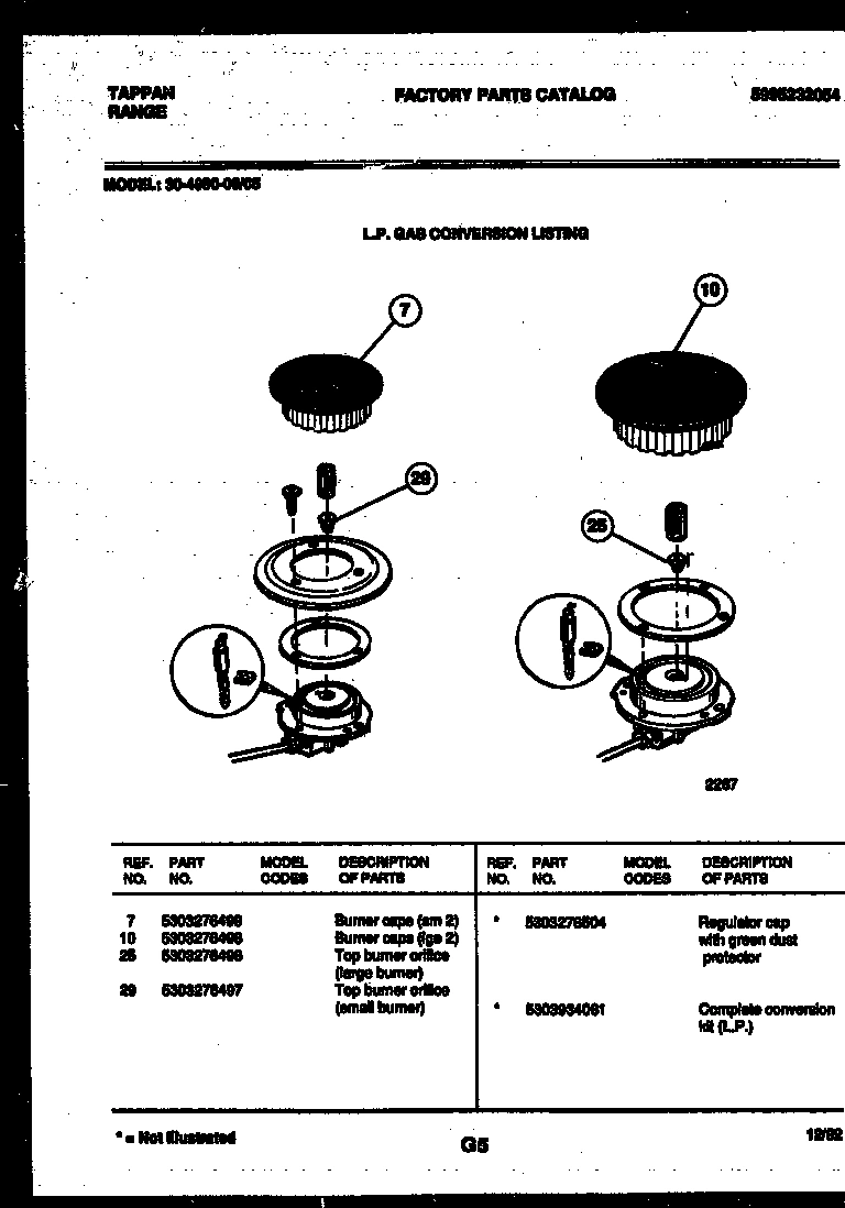 08 - BURNER PARTS
