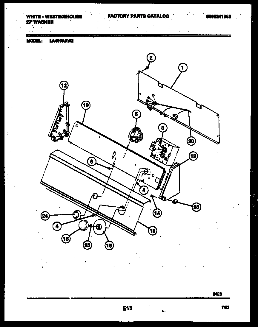 05 - CONSOLE AND CONTROL PARTS
