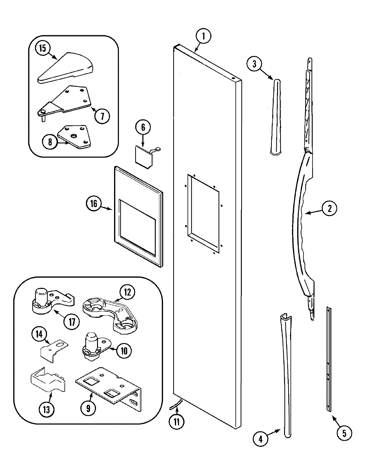 06 - FREEZER OUTER DOOR