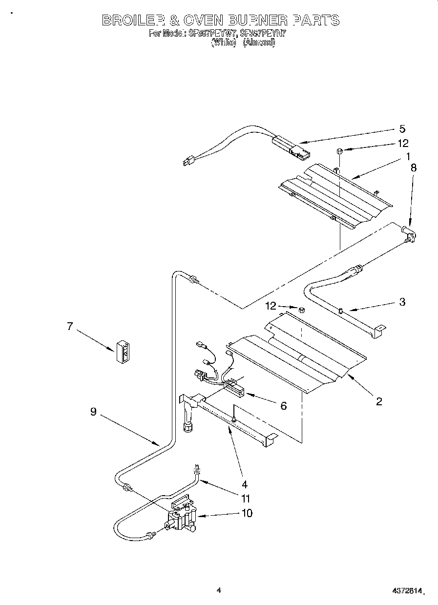 04 - BROILER AND OVEN BURNER