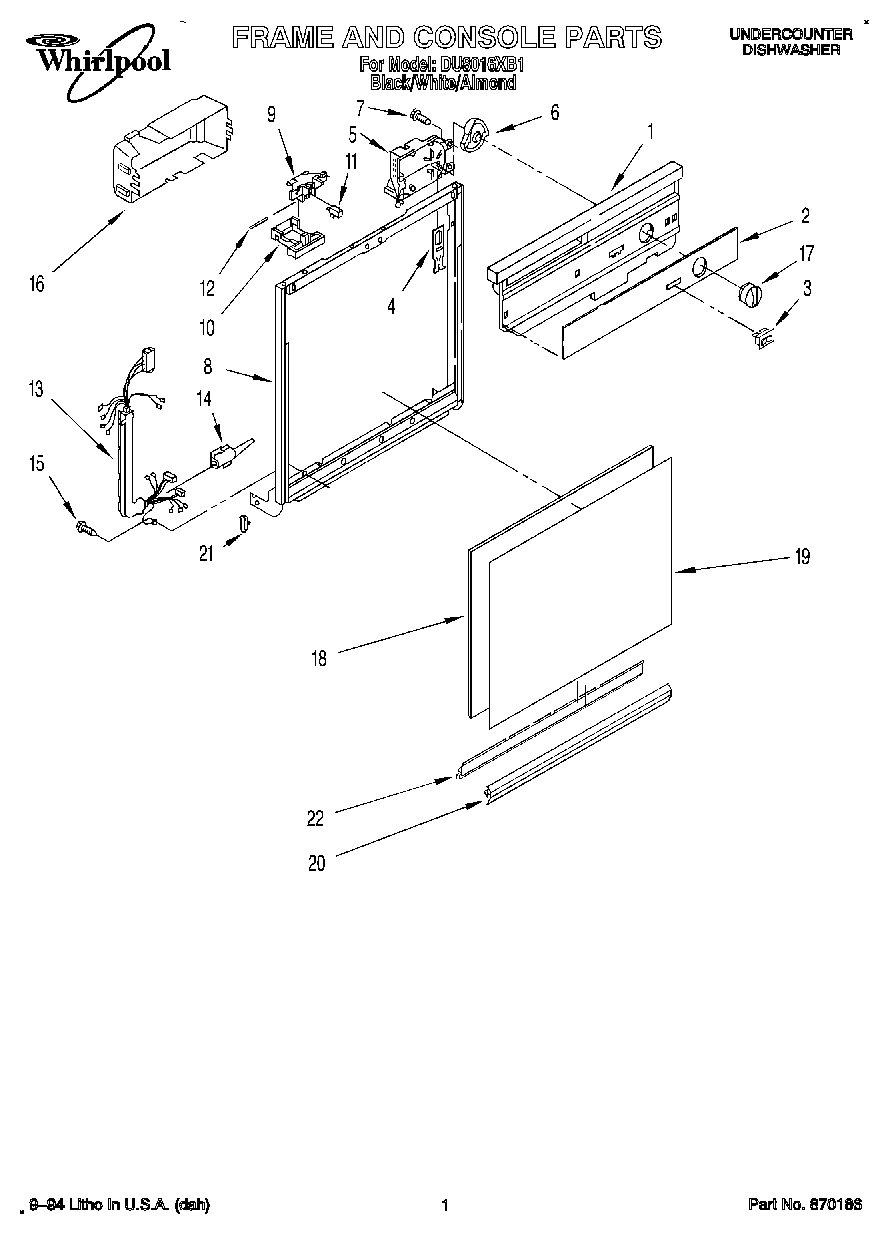 01 - FRAME AND CONSOLE