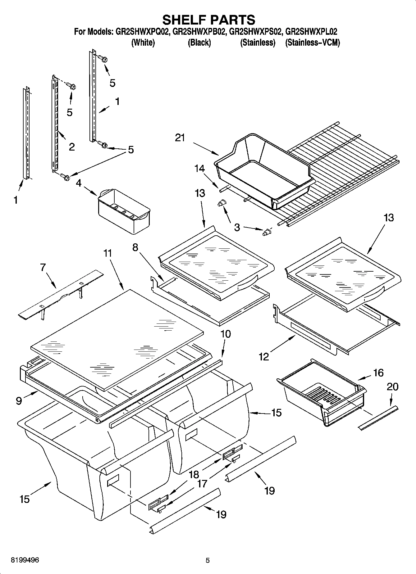 03 - SHELF PARTS