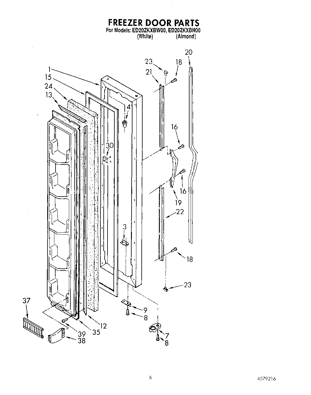 04 - FREEZER DOOR