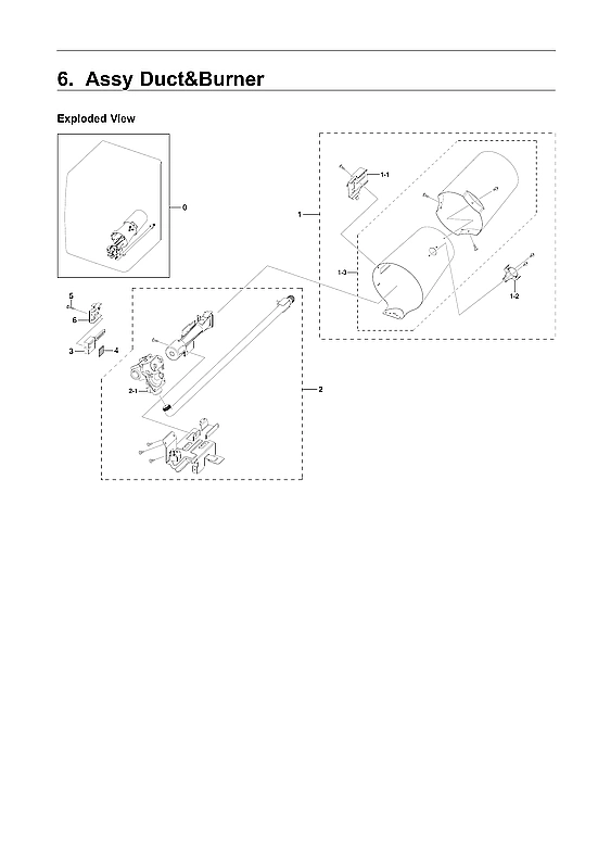 DUCT & BURNER ASSY