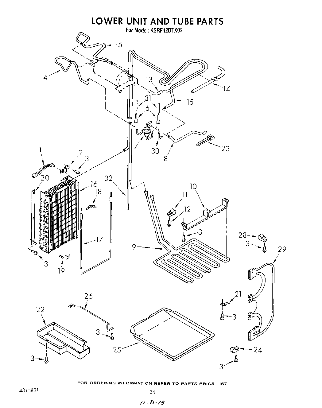 14 - LOWER UNIT AND TUBE